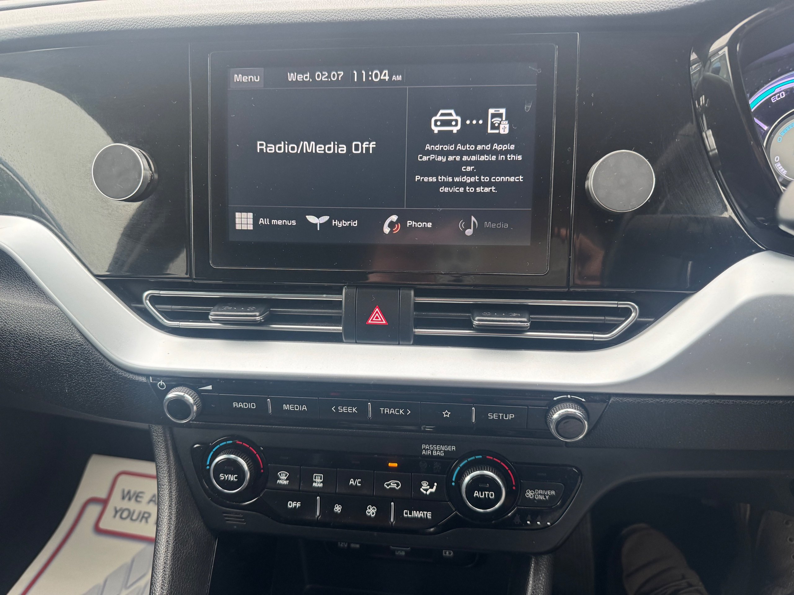 KIA NIRO 1.6 GDI HYBRID 2 5DR DCT 11,795 NO VAT MAKE KIA MODEL...